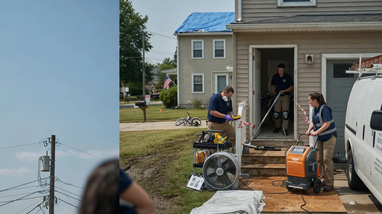 Water Damage Repair in Foxworth, MS near me